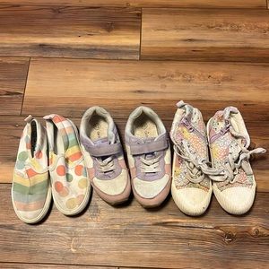 Size 12 Cat & Jack shoe lot
